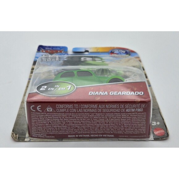 Disney Pixar Cars Color Changers Diana Geardado Ghost Car 1:55 Scale New - Picture 2 of 6
